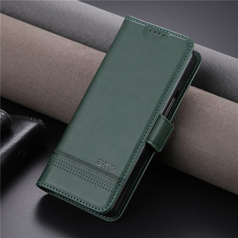 Suitable for Samsung Z Fold 7 Phone Case Fold/6/5/4 Flip Cover Leather Case Galaxy W24/23/22 Magnetic Suction