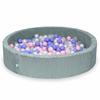 Dry Pool 130x30 Corduroy Light Mint 600 Balls: Transparent, Pearl, Light Pink, Heather