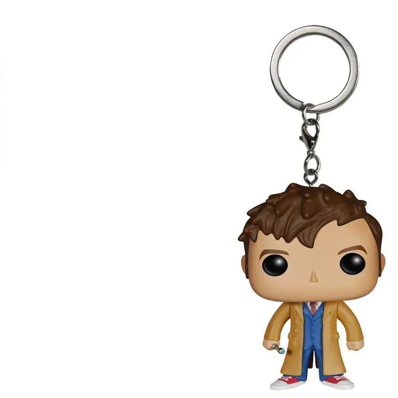 

Funko Pop DW Доктора Брелок Игрушка Десятый Доктор Одиннадцатый Двенадцатый Доктор Тардис Виниловая Фигурка Действия Брелок