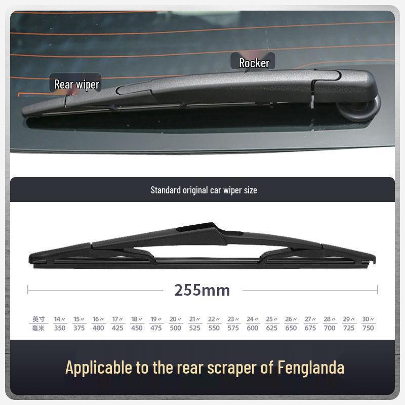 Ruitenwisserbladen voor 2022 Toyota Land Cruiser - Compatibel met 22/23 Modellen, GAC Motor Hybride.