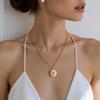 Adjustable Flower Pendant Necklace For Everyday Wear Dainty Handmade Clavicle Chain Fashion Jewelry Gift For Her