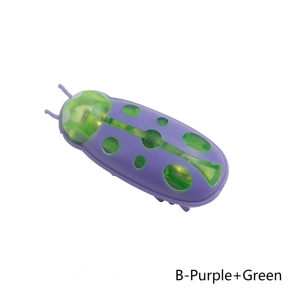 Automatic Electric Crawl Bug Cat Toy Intelligent Ladybug Shake Interactive Toy for Cat Dog Funny Toy Pet Supplies