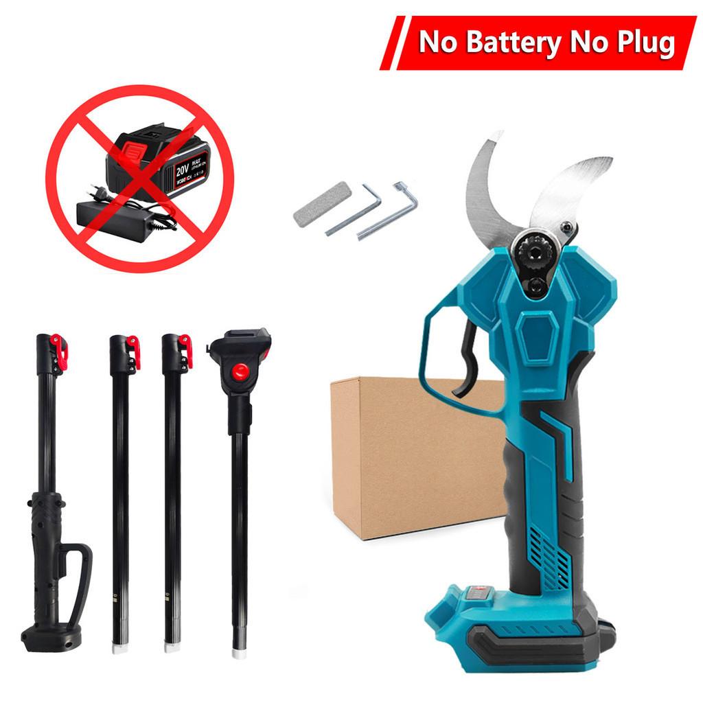 Pruning Shears Efficient Fruit Tree Bonsai Pruning Branche Cutter Blue Brushless Cordless Electric Scissors Extension Pole Pruner