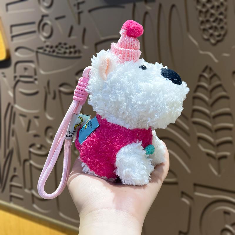 Cute Puppy Pendants, Plush Toys, Claw Machine Dolls, Cartoon Schoolbags, Hanging Decorations, Keychains