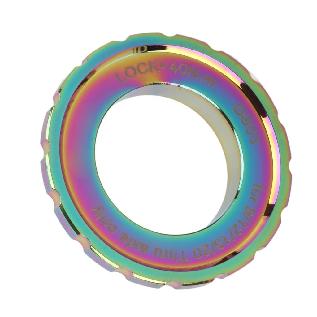 MEIJUN Centerlock Lockring Center Lock Wheelset Hub Barrel Shaft Disc Rotor Lock Ring for Bike Mountain Bike