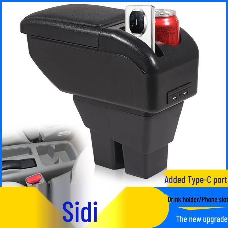 GAC Honda City Central Armrest Box: Interior Modification Accessory
