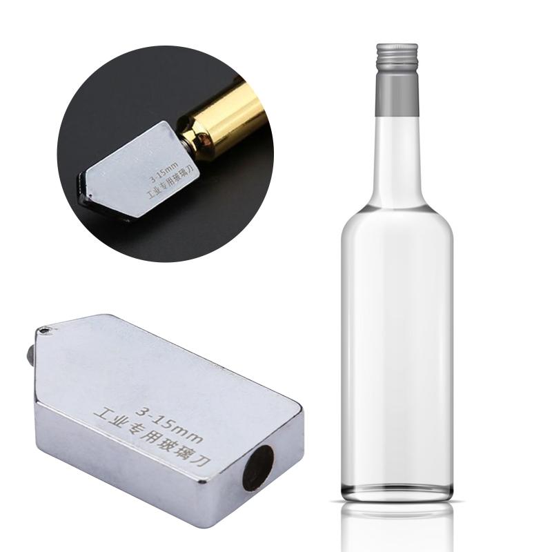 Upgraded Glass Cutter for Head Alloy Glass Straight Cutting Tile Cutter for Head Replacement Multipurpose Cutting Tool F