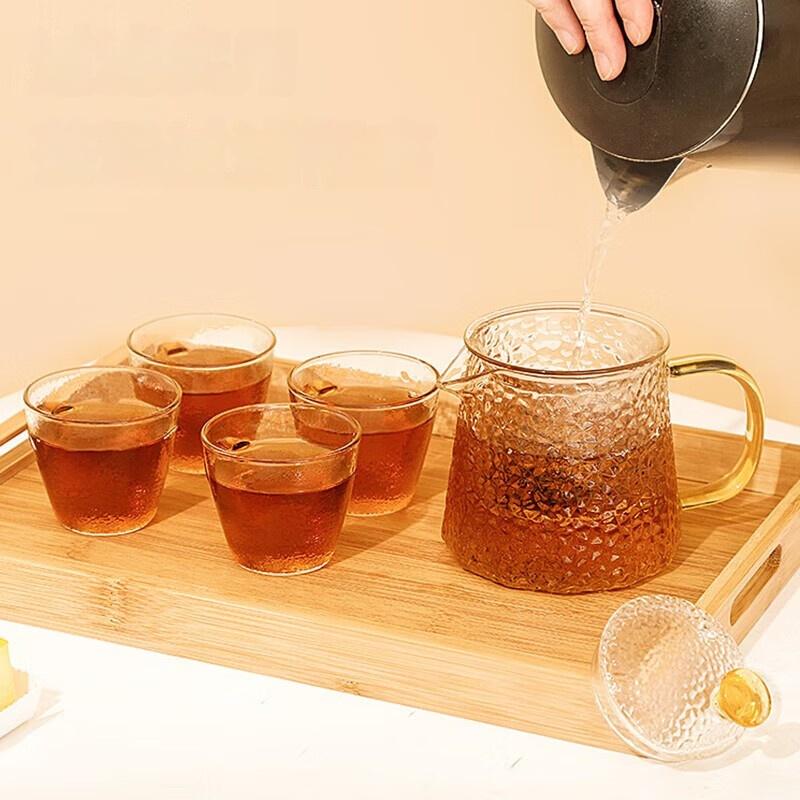 GIANXI 120ml Chinese Tea Gongfu Tea explosion-proof Main Cup Cup Holder Home Hammer Pattern Cup Sample Tea Cup Tea Set