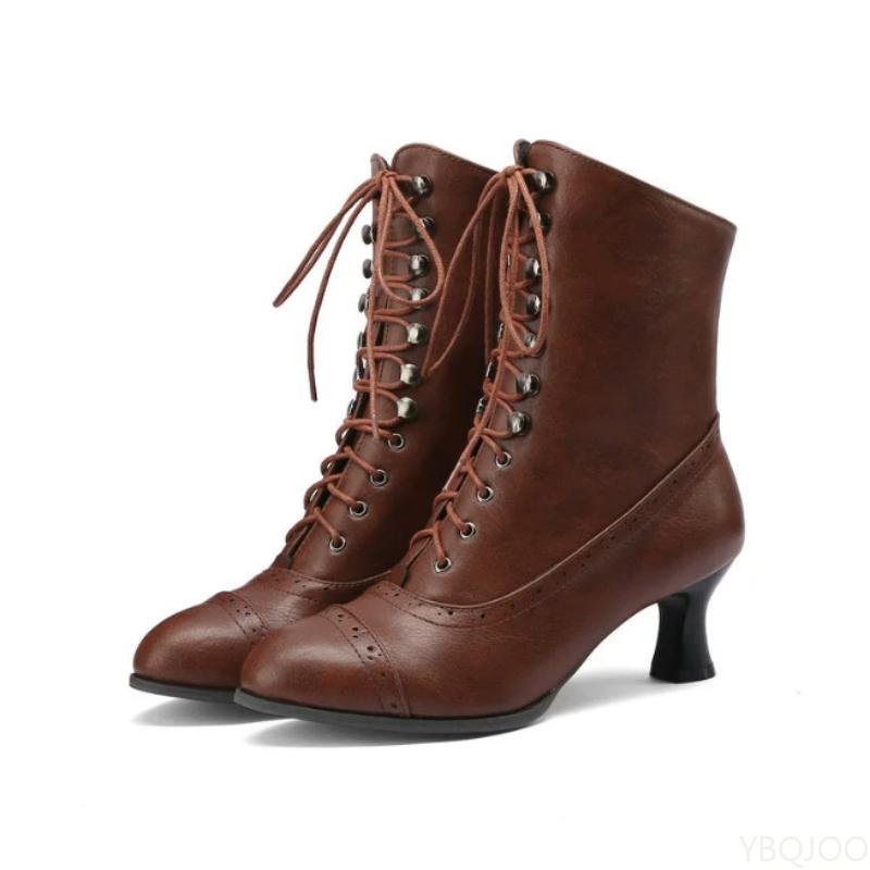 Winter Style Thick Heeled Short Boots Midsole Motorcycle Boots Simple Comfortable Trendy Versatile Women's Boots