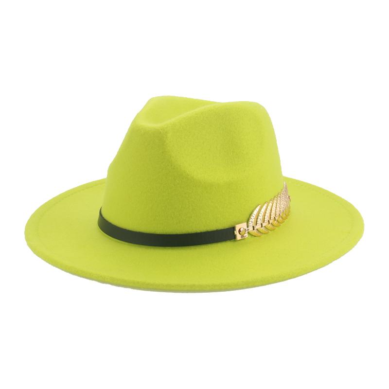 Women Fedora Street Dancer Hats 