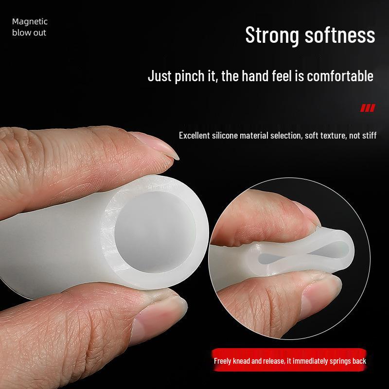 High-Temperature Resistant Silicone Tapered Sealing Plug with Threaded Nut and Cap Seal Ring