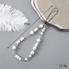 Elegant Pearl Bow Beaded Phone Chain and Versatile Lanyard for Women