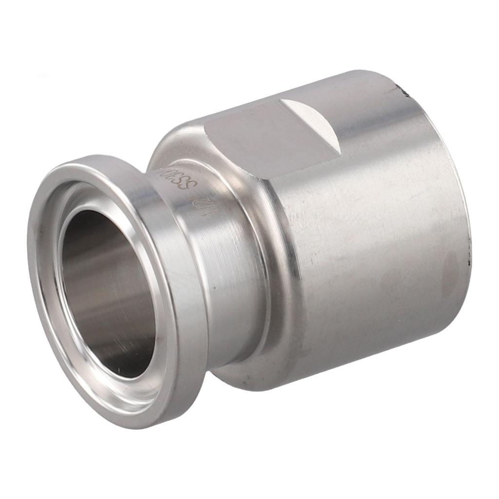 Industrial Grade Tri Clamp Connector with NPT Female Thread and Accurate 25 4mm Ferrule Size in Stainless Steel