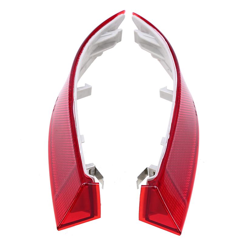 !new! Car Bumper Face Bar Cover Reflector Red Warning Lights Side For BMW X5 E70 LCI 2011-2013 63147240997 63147240998