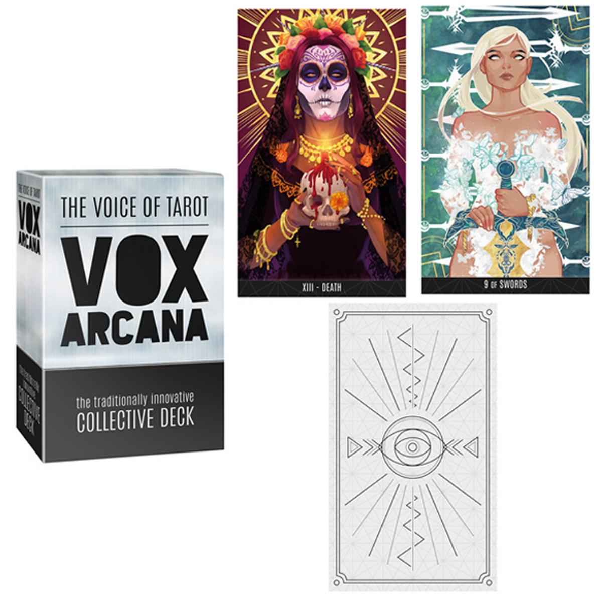 

Les Trésors De Lily [A0998] - Коллекционер Таро Vox Arcana серебристо-черный - 12. 5x8x5см