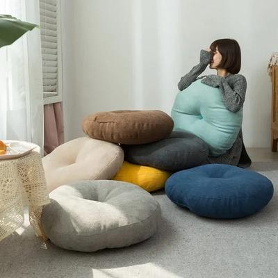 Detachable and Washable for Sofa Four Seasons Universal Memory Foam Seat Pillow Suitable for Meditation Yoga Solid Color