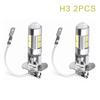2Pcs H1 H3 Led Car Bulbs 6000K White Led High Power 10-Smd 5630 Car Decoding Fog Light Driving Drl Auto Lamp