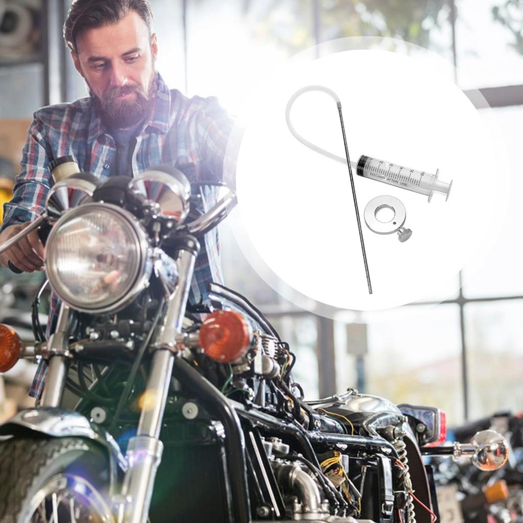 Motorcycle Fork Oil Level Tool Motorcycle Suspension Oil Level Adjuster Fork Seal Driver Kit Fork Oil Level Adjust Measuring kit