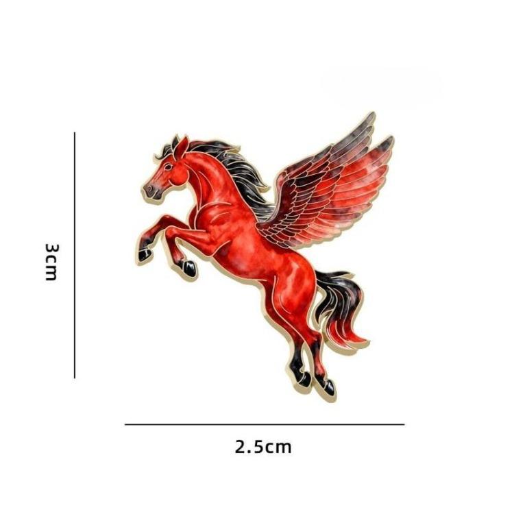 Cute Animal Zodiac Horse Badges  Small Gifts  Accessories  Clothing and Accessories for The Year of The Horse  Brooches and Gifts