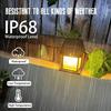Solar Outdoor Led Courtyard Wall Lamp Human Body Induction Motion Sensor Garden Terrace Garage Door Street Fence Porch Lamp