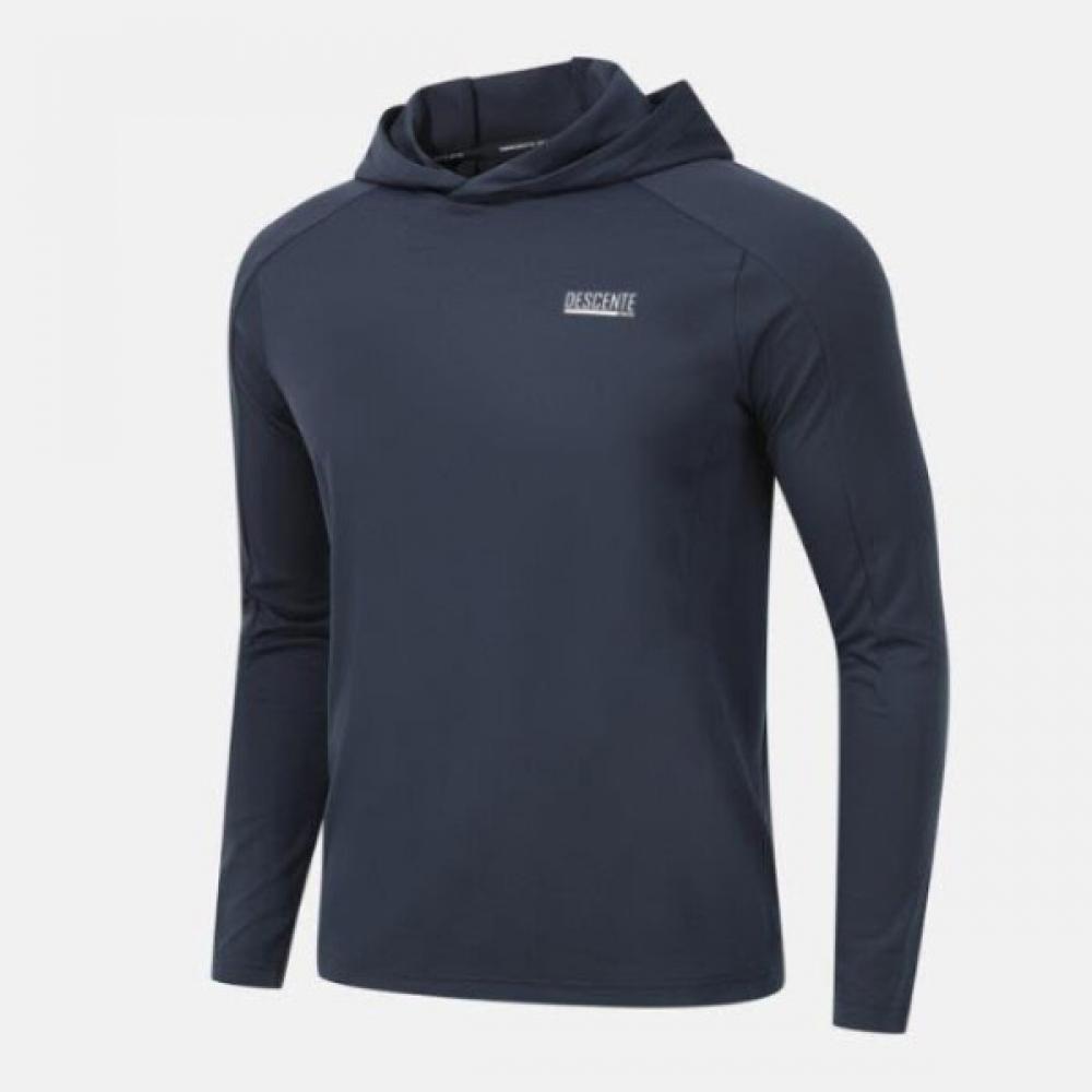 

DescenT Hoodie Cqk Sq121Thd31 Navy Training Slim FiT Hoodie T shirT Na 100