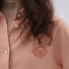 Teenie Weenie Women's Linen Blend Bear Shirt