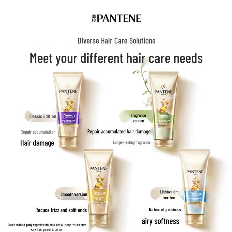 Pantene 3-Minute Jasmine Camellia Shampoo & Conditioner Set