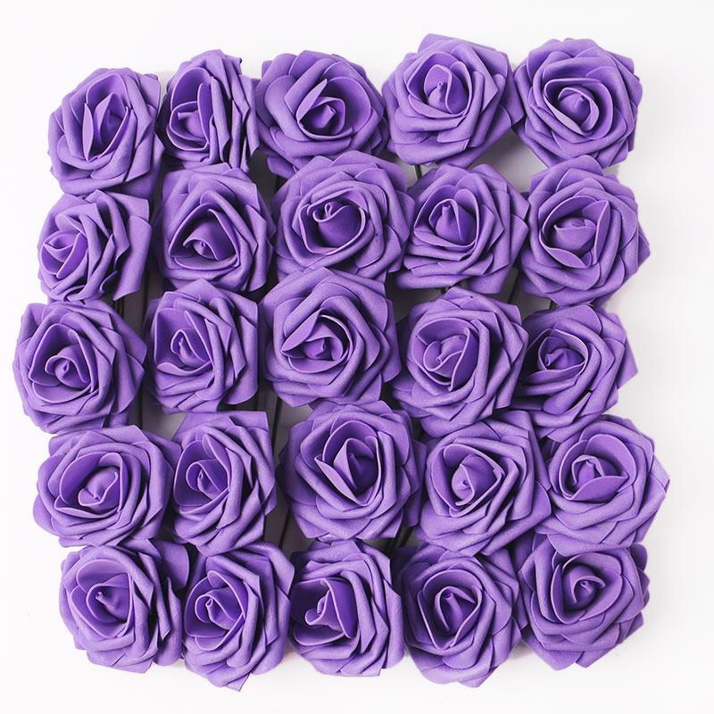 5/10/15/20/25Pcs Artificial Rose Flowers Wedding Decorations Centerpieces Arrangements Party Baby Shower Garden Home Decor Gifts