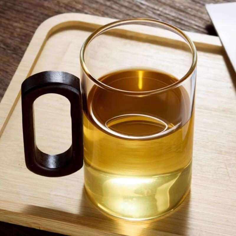 Shangqi Heat-Resistant Glass Mug with Handle