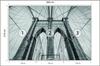 Photomural Brooklyn Bridge Washable Fleece 300x210