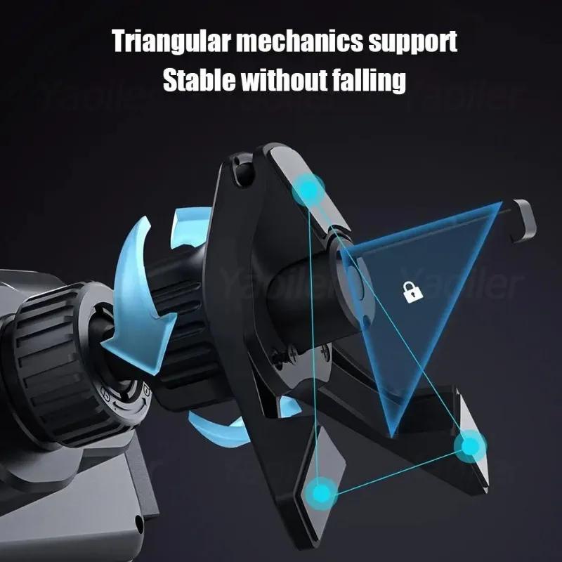 NEW Dual Coil Fold Screen Car Wireless Charger for Samsung Galaxy Z Fold 3 2 Flip 4 iPhone Fast Phone Charging Vent Mount Holder