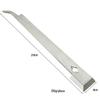 Glossy Stainless Steel J-Shaped Beehive Scraper for Prying Bee Frames