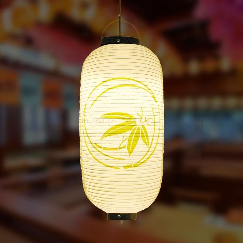 Japanese Style 25x50cm PVC Waterproof Lantern Sushi Ramen Izakaya Korean Cuisine Restaurant Pub Decor Hanging Lantern Outdoor