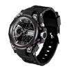 Sanda 6092 Fashion G Style Hot Sale Alarm Mode Waterproof Sports Hand Clock Analog Digital Display Stop Quartz Watch for Men