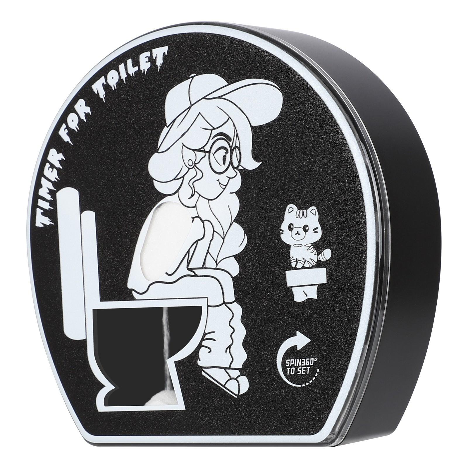 

Популярная игра-украшение таймера для туалета, пятиминутное время, подарок для папы, подарок для мужчины, украшение для туалета, забавный подарок