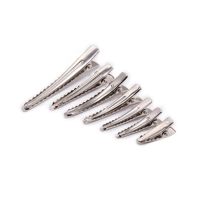 20/50 szt. 25-60mm Klips do włosów do tworzenia biżuterii Jednozębowa spinka aligatorowa z ząbkami Pusta baza do osadzania do DIY Klipsów do włosów