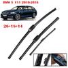 26"+18"+14" Front & Rear Wiper Blades for BMW 5 Series F11 Touring 2010-2016, BMW 5 F10 Sedan, BMW 7 F01, BMW X3 F25, BMW 6 F06