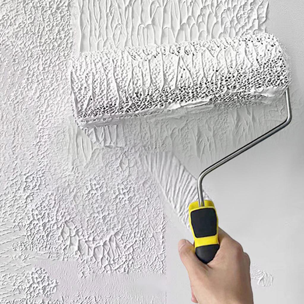 Convenient Wall Roller Ergonomic Wall Brush Efficient & Easy to Use Versatile Tool Durable Wall Brush for Plastering