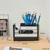 Vintage Tape Pen Holder Dispenser Abs Resin Desktop Storage Box Office Stationery Storage Box Desktop Decoration