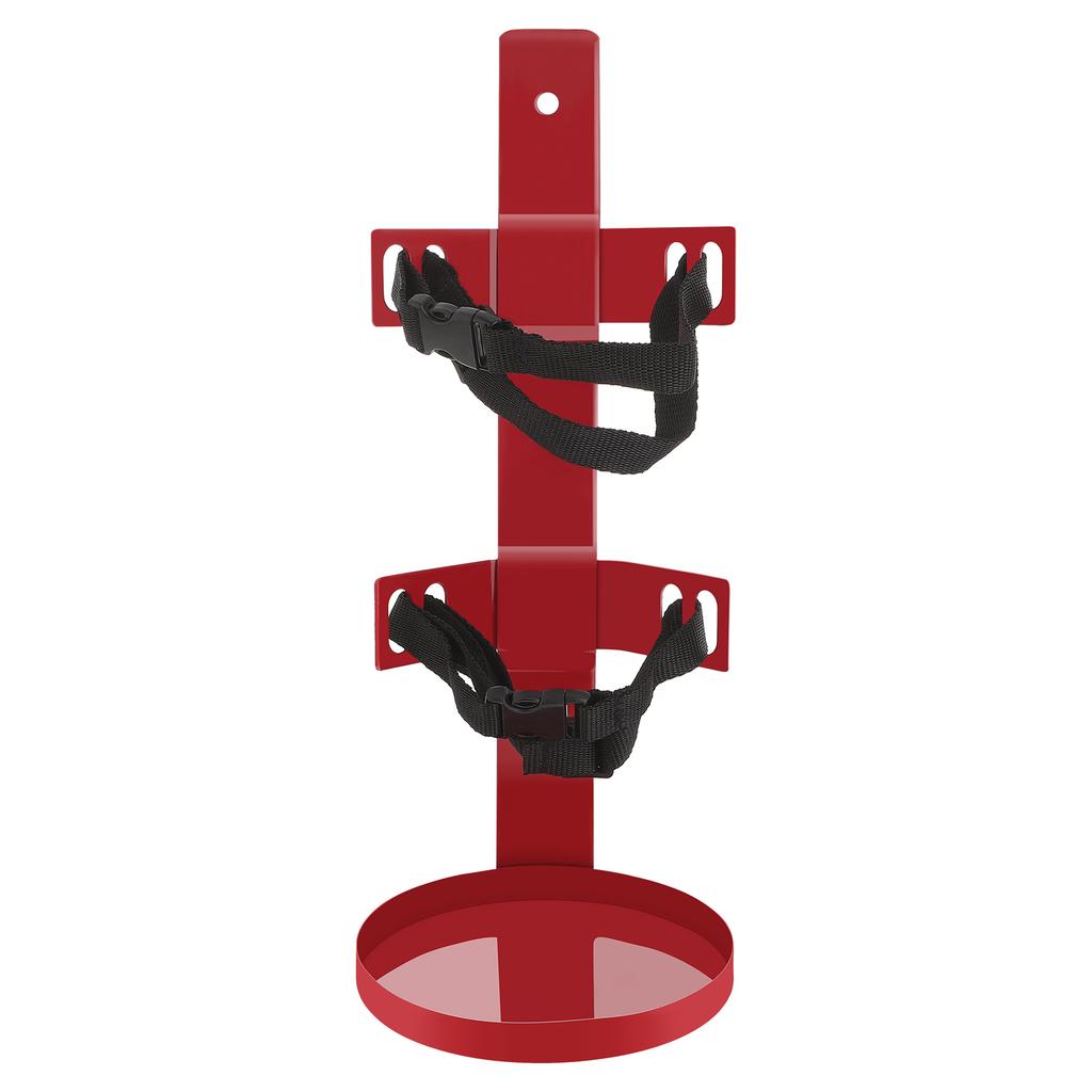 Extinguisher Bracket Fire Hanger for Home Mount Universal Extinguishers Red Polyester Holder