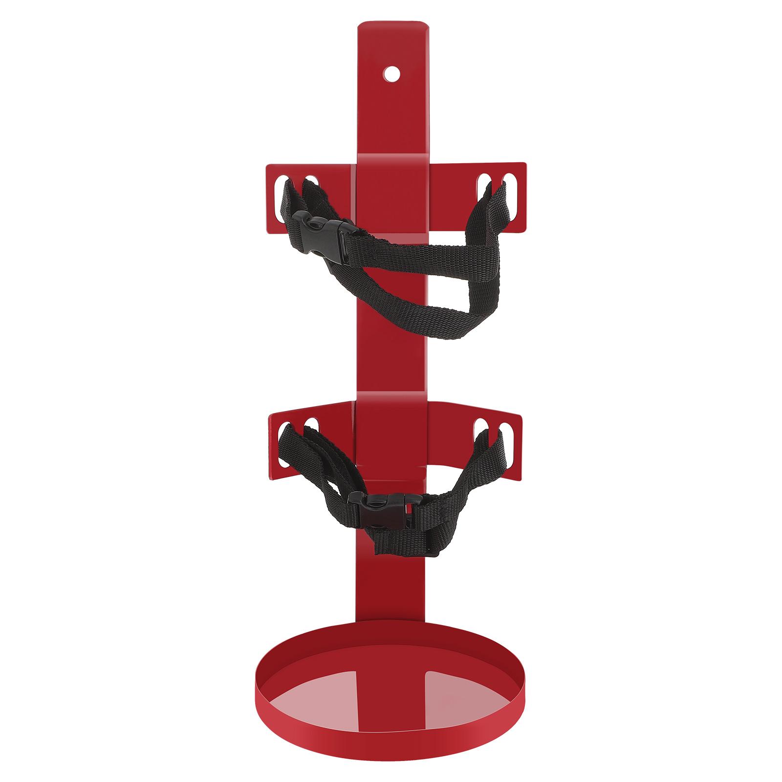 

Extinguisher Bracket Fire Hanger for Home Mount Universal Extinguishers Red Polyester Holder красный