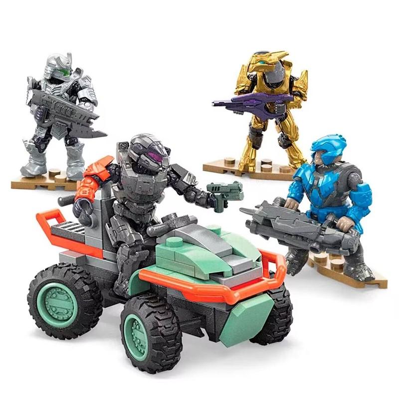 Mega UNSC Mongoose Outriders Gungoose Gambit Duch Requiem Luźna Mini Figurka Akcji Zabawka