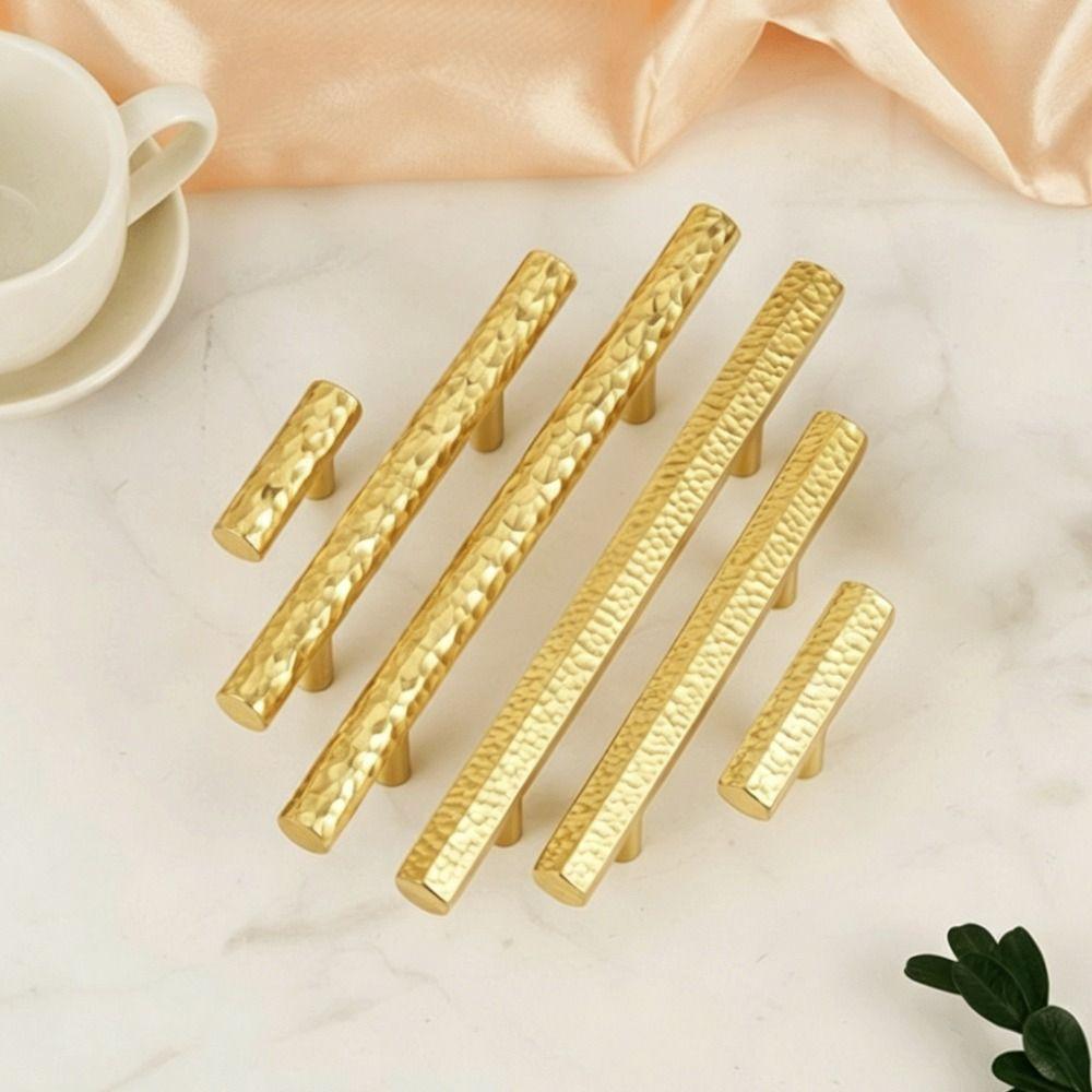 Solid Brass Material Cabinet Handles Long Handle Wardrobe Handles Wardrobe Door