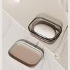 Light Luxury Soap Box with Lid Double Drain Box Household Soap Box Toilet Countertop Soap Rack Bathroom Shelf