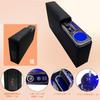 SGALUPA S700 Series Hijet Cargo Armrest Console Box for Side Brake Includes Drink USB and Blue LED Lights (HJT-2S700V, S700W, S710V, S710W)