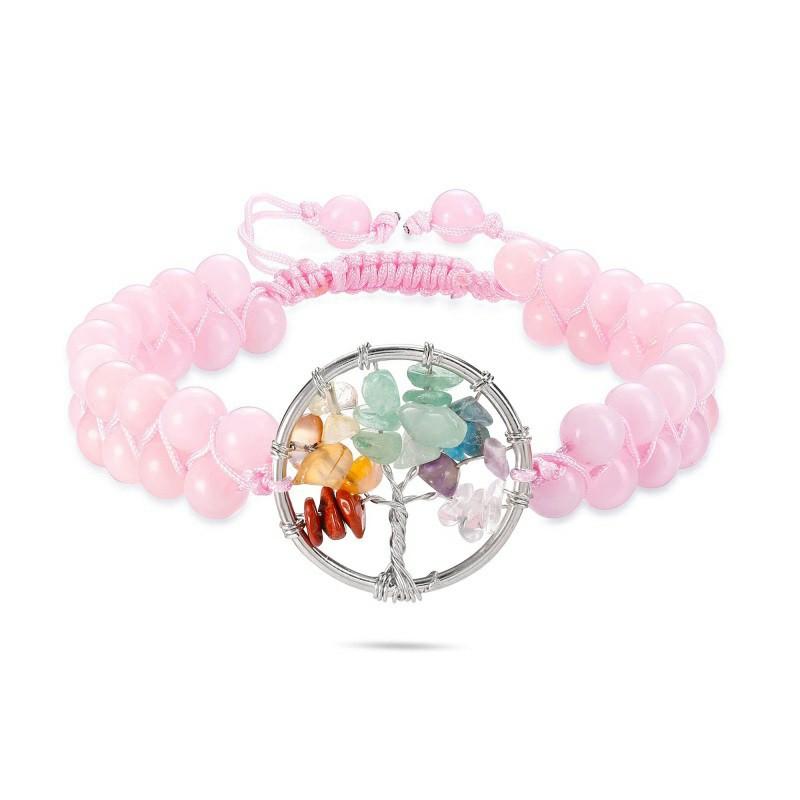 JYL TS Bracelet Double-Layer Life Tree Design Promotes Growth & Joy
