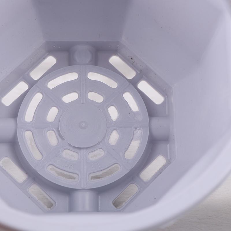 Plastic Hanging Planter Flower Plant Chain Basket Planter Holder Succulent Plant Flower Pots Flowers Container Home Garden Decor