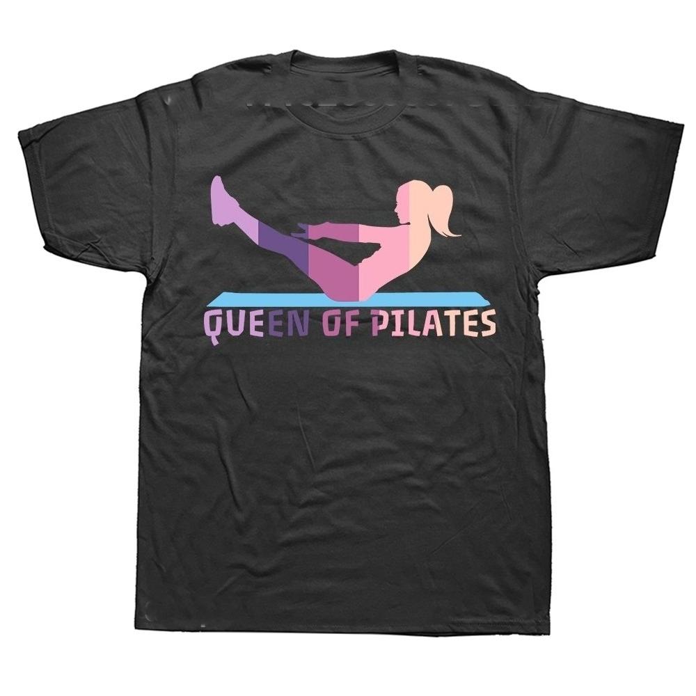 Funny Pilates Instructor Graphic Fitness Tshirt Cotton Tops Tees Mens Clothing Oversized Unisex Tshirt Streetwear Tshirt S