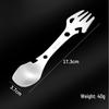 304 Stainless Steel Integrated Spoon Fork