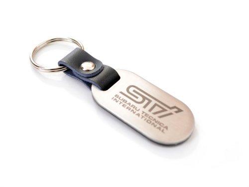 Subaru US Genuine STI Logo Keychain/Key Holder, Silver